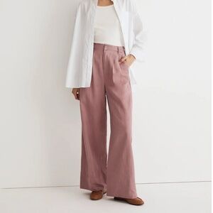 The Harlow Wide-Leg Pant in Size 12 New with Tags Woodrose